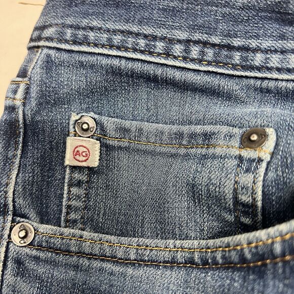 AG Adriano Goldschmied The Graduate Men's Tailored Leg Jeans 38x34 Dark Wash USA - Picture 8 of 8